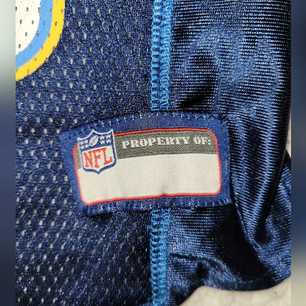 Los Angeles Chargers NFL Dog Jersey Size XL (up to 60lb)